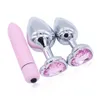 Vagina Balls Anal Beads Crystal Jewelry Heart Stainless Steel Butt Plug Dildo Bullet Vibrator sexy Toys anal butt plug