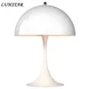 Creative Mushroom Table Lamp Bedroom Bedside Lamp Modern Minimalist Home Decor Desk Lamp Office Study Reading Lighting Fixtures H220423