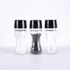 Manual Salt and Pepper Mill Grinders Plastic Core Spice Shakers Kitchen Tools Accessories Coarse Mills Portable spice jar containers