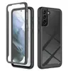 Shockproof Clear PC Cases Built-in Screen Protector TPU Bumper Rugged Defender Cover for Samsung Galaxy A21S A31 A51 4G A71 5G S21+ PLUS S20 FE Phone Case