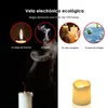 24 pièces bougies LED sans flamme décoration de Festival de mariage lumière vacillante LED à piles lumières bougie lampe d'ambiance