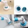 Turbo Scrub Elektrikli Temizleme Fırçası Ayarlanabilir Su geçirmez Temiz Kablosuz Şarj Temiz Banyo Mutfak Temizleme Araçları