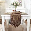 US european style high quality table runner wholesale embroider sequin for wedding el dinner party 220615