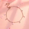 Bracelets de cheville en acier inoxydable, bijoux fins en Zircon, étoiles, lune, chaîne à breloques pour femmes, Tobilleras Cheville, accessoires Kirk22