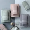 AHSNME 100% cotton Amy bath pink gray green childrens Super absorbent nonlinting luxury el Custom Towel 220616