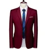 16 Colors Men Slim Office Blazer Jacket Fashion Solid Mens Suit Jacket Wedding Dress Coat Casual Business Male Suit Coat 6XL 220510