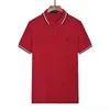 Lyx Mäns Designer T Shirts Polo Shirt Högkvalitativ broderi Klassisk Senior Casual Kortärmad Mens Bomull Bekväm sommarklarn