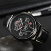 Fashion Luxury Sports 3D Car Steering Watch för män Racing Sports Watches Men's Quartz Watch for Auto Car Fans Reloj 220511