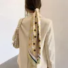 Belts Novelty Long Small Silk Scarf Women Wide Waist Belt Decorative Female Bevel Neck Korean Multifunctional Hair RibbonBelts