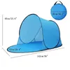 Outdoor Portable Tent UV Beach Camping Tent Pop Up Open Beach Mat Folding Automatic for 1-2 Person H220419