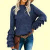 Chandails d'hiver pour femmes dames pull court tricoté pulls Vintage pour femmes fille femme pull hauts 201225