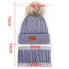 CAPS HATS Baby Hat Scarf Suit Autumn Winter Knitted Kids Set Cotton Girls and Boys Neck Children 28 Years1879541