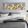 Абстрактный холст масляной живописи нарисованные коровы печать холст плакаты и принты животных стены искусства картинки для гостиной декор Cuadros