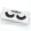 False Eyelashes 3D Faux Mink Curly Self-adhesive Thick Lashes Extension Reusable Handmade Natural