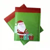 Gift Wrap 20pcs Self Seal Mailing Bubble Mailer Lovely Reindeer School Lightweight Office Paper Christmas Pattern Santa Claus