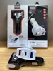 Mini Car Charger 2USB-poorten en snel oplaad 3.0-poort met Type-C Safety Emergency Hammer Fast QC3.0 Adapter