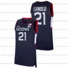 CEOA3740 NCAA UConn Huskies Jersey College Basketball Jesaja Whaley Kemba Walker Adama Sanogo Ray Allen Jeremy Lamb Andre Jackson Rudy Gay R.J. Stimulans