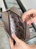 Modedesigner Tiger Headbag Ein Schulterkreuzkörper kleiner quadratischer Beutel brauner multifunktionaler Handtasche Brieftasche mit Schachtel