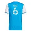 2023 Charlotte FC Soccer Jerseys #13 Bronico Copetti Gonzalez Uniform Mens #8 Westwood Glesnes Swiderski Shirt