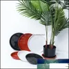 3Pcs Plastic Durable Plant Saucer Drip Trays Round Heavy Duty Flower Pot Tray Saucers Indoor Outdoor Garden Supplies Factory Price Expert De