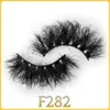 25mm Fluffy Vison Faux Cils Cheveux Épais Désordonnés En Gros