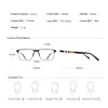 MERRYS DESIGN Men Luxury Square Glasses Frame Business Alloy Eyewear Acetate Legs Myopia Prescription Eyeglasses S2255 W220423