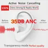 Factory Wholesale TWS Pro2 trådlösa hörlurar ANC-brus avbryter Topp 1562 Chip Wireless Charging Gaming Bluetooth hörlurar in-ear Detection Telefon Ny