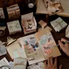 Present Wrap Paper Diy Craft Office levererar Handbok fläckiga boksidor Scrapbooking Dekorativt material Retro pappergift
