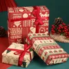 Confezione regalo Rotolo di carta da regalo natalizia da 50 cm Bomboniere per l'anno fai-da-te Regalo