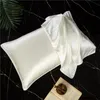 Cushion/Decorative Pillow Mulberry Silk Pillowcase Top Quality Case 48CM 74CM 100 Beauty Hair Luxury King Queen LongCushion/Decorative