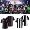 Novo clube de corvos t camisa nome personalizado cosplay clube de cuervos futebol camiseta impressão 3d para homens e mulheres camisetas gráficas streetwear