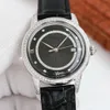 Mechanics Watches 고품질 남성 고급 40mm 다이아몬드 시계 모든 다이얼 작업 손목 시계 가죽 스트랩 방수 디자이너 패션 시계 2022 새로운 패턴