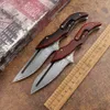 mechanical folding knife Damascus straight knife fixed outdoor tactical camping survival survival EDC pocket self-defense knife utility