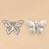 Anhänger Halsketten 5 teile/los Große Schmetterling Insekt Tibetischen Silber Charms Anhänger Für Halskette Schmuck Machen Zubehör 71x55mmAnhänger