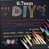 36 цветов/набор M Акриловая краска маркер ручка для керамической каменной стеклянной фарфоровой кружки деревянная ткань Canvas Painting Delive 2021 Подарочные наборы подарки