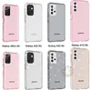 Helder glanzende hybride TPU-pc Glitter Telefoonhaken voor Galaxy S22 S21 S20 Plus Ultra Note 20 A03S A13 A33 A53 iPhone 13 Pro Max Transparent Shockproof Cover