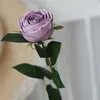 Flores decorativas grinaldas simulação de ramo único falsa rosa flor artificial peony head wedding decoração em casa decoração de festa bouquet Sil