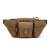 Military Fan Bag Tactical Waist Bag Sports Outdoor LargeCapacity Waterproof Riding Travel Running MultiFunction Chest Bag 220721