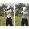 Golf Swing Training gerade Praxis Ellenbogenbandage Arc Corrector Aids Arm Band Arm Kurbel Alerter Swing Exerciser Korrekturgürtel