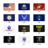 Partihandel 3x5ft Amerikanska USA sjunker US Army Banner Airforce Marine Corp Navy Flaggor som visar ditt patriotism dekoration hus bba13133