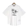 High Street Palms Tree Sketch Baskılı Kısa Kollu T-Shirt 01