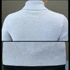 Men's Sweaters Men Winter Turtle Neck Long Sleeve Warm Sweater Slim Pullover Twist Knitwear High Collar ClothingMen's