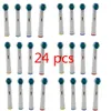 24 pçs moda escovas de dentes cabeça b cabeças de substituição escova de dentes elétrica para higiene oral vitalidade h7jp 2208012549731