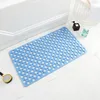 Tapis de salle de bain de douche antidérapant imperméable Non toxique insipide TPE tapis de bain doux ménage anti-dérapant grand coussin hydrophobe creux 220511