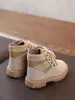Toddler Boys Lace Up Front Boots SHE