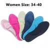 Strumpor Hosiery Women Män 4D Memory Foam Ortic Innersula Arch Support Orthopedic Insoles för skor Flat Foot Feet Care Shoe Soft Pads