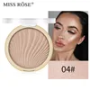 Miss Rose Gül Hancı Makyaj Shimmer Powder Foortlighter Palet Baskı Yüz Kontur Altın Bronzer