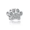 925 Sterling Silver Dangle Charm 2022 New Rabbit Sheep Dog Paw Koala Elephant Beads Bead Fit Pandora Charms Bracelet DIY Jewelry Accessories