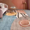 Carpets Living Room Coffee Table Carpet Geometric Bedroom Bedside Large Machine Washable Non-slip Floor Mat Children's CarpetCarpetsCarp