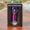 Cool Alien Smoking Colorful Metal Herb Tobacco Oil Rigs Wig Wag Portable 14MM 19MM Male Interface Waterpipe Hookah Bong Bowl Joint Filter Magnet DHL